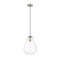 Z-Lite Ayra 1 Light Pendant, Brushed Nickel & Clear 488P12-BN - alternate 3